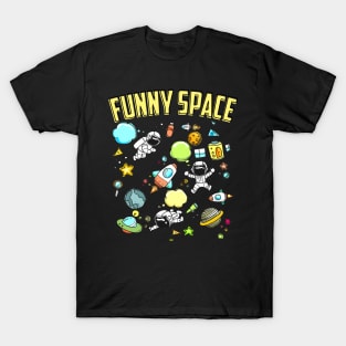 Funny Space T-Shirt